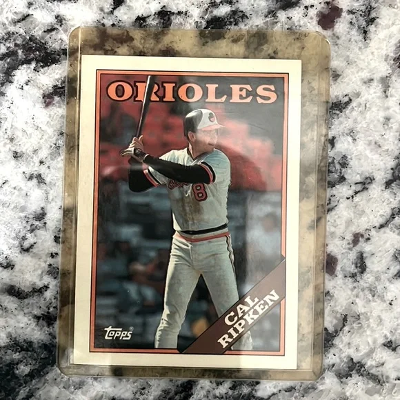 Topps | Other | 988 Rare Topps Cal Ripken Baseball Card In Excellent  Condition | Poshmark